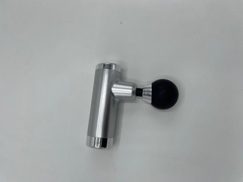 Srebrny Miniaturowy Masażer Wibracyjny