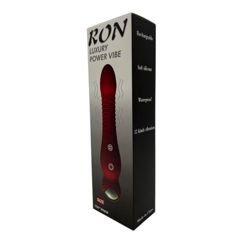 RON – Luksusowy, Ładowany Wibrator Silikonowy