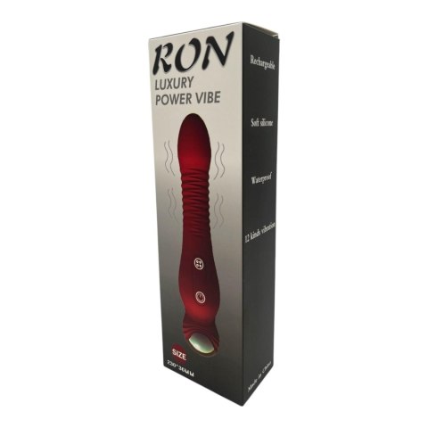 RON – Luksusowy, Ładowany Wibrator Silikonowy
