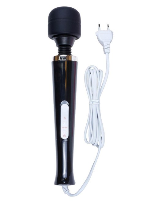 Masażer Wibracyjny Wand "Magic" – 10 Funkcji, Elegancka Czerń
