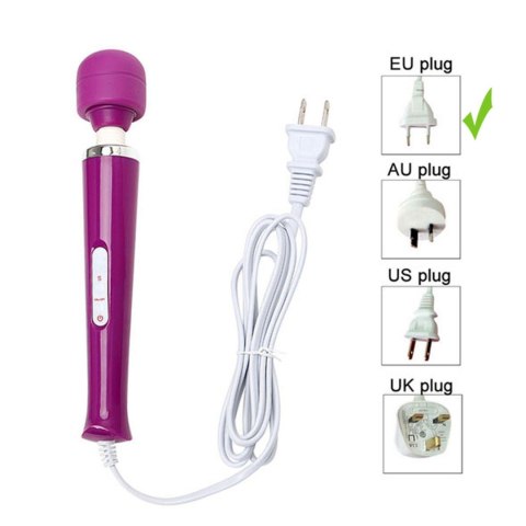 Fioletowy Masażer Różdżka Magic Massager z 10 Funkcjami