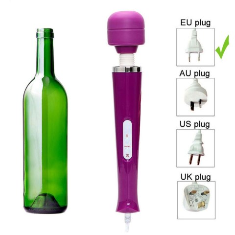 Fioletowy Masażer Różdżka Magic Massager z 10 Funkcjami