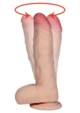Hades Loveclonex: Obrotowe Dildo z Cyber Skóry – 7 Trybów Rotacji