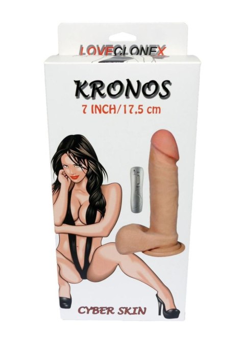 Realistyczny Wibrator KRONOS LOVECLONEX z 7 Trybami Wibracji