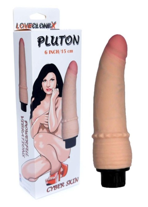 Realistyczny wibrator Pluton Loveclonex z intensywnymi wibracjami