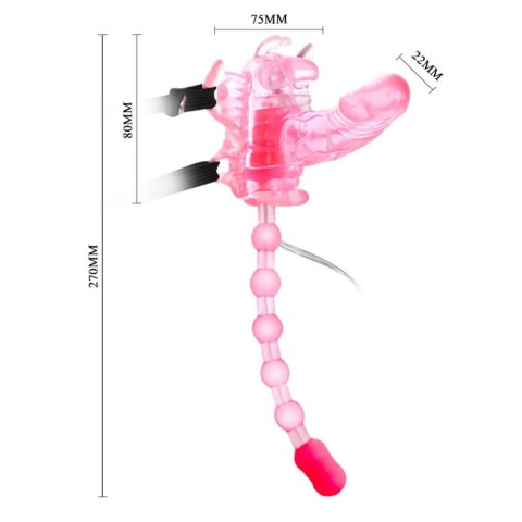 BAILE BUTTERFLY – Wibrator Motylkowy, 7 Funkcji Wibracji