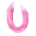 Giętkie Dildo Podwójny Delfin Baile, Różowe