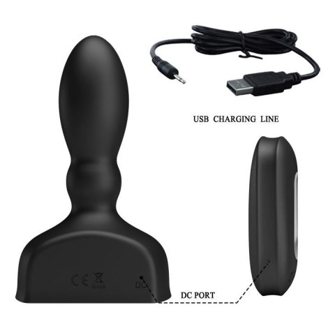 MR PLAY - Nadmuchiwany Wibrujący Plug Analny