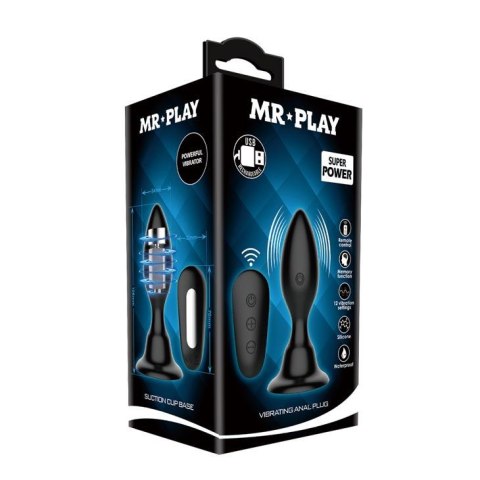 MR PLAY - Wibracyjny Plug Analny