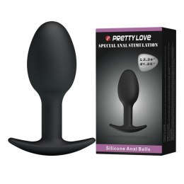 PRETTY LOVE - Obciążony Korek Analny z Kulkami