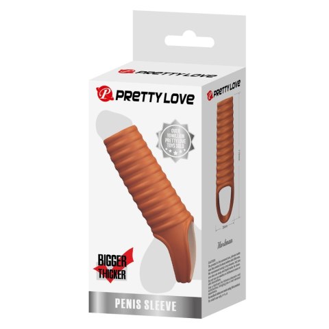PRETTY LOVE Hartman – Nakładka na Penisa, TPR, Wodoodporna