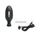 PRETTY LOVE Jefferson – Inteligentny Korek Analny z 12 Funkcjami, USB, Czarny