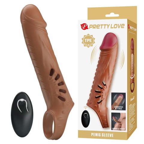 PRETTY LOVE - Nakładka na Penisa z 12 Trybami Wibracji