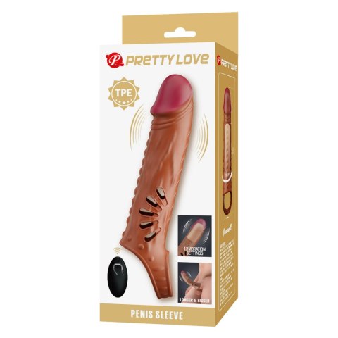 PRETTY LOVE - Nakładka na Penisa z 12 Trybami Wibracji