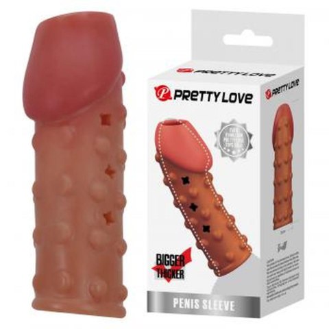 PRETTY LOVE | Wodoodporna Nakładka Erekcyjna z TPR