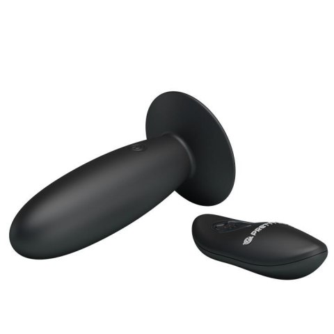 PRETTY LOVE - Wibrujący Plug Analny Sterowany Pilotem, 12 Funkcji