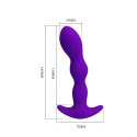 PRETTY LOVE YALE – Wibrujący Plug Analny z 12 Funkcjami USB