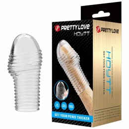 Pretty Love Hoytt: Przezroczysta Nakładka Wzmacniająca Erekcję