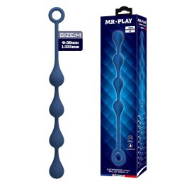 Zmysłowe kulki analne MR PLAY Waterdrop – 33,5 cm