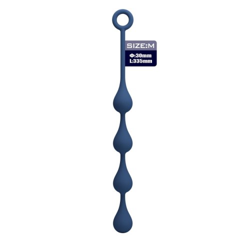 Zmysłowe kulki analne MR PLAY Waterdrop – 33,5 cm