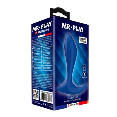 Mr. Play Bill Silikonowy Masażer Prostaty