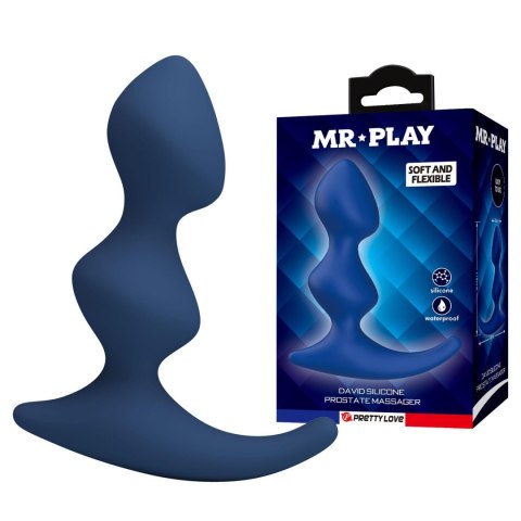 Mr. Play David – Silikonowy Masażer Prostaty