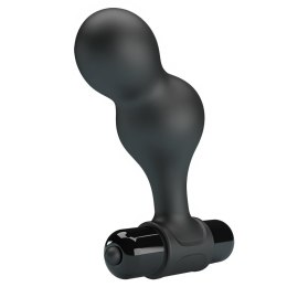 Mr. Play Silikonowy Korek Analny z 10 Funkcjami Wibracji, Czarny