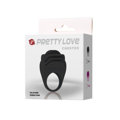 PRETTY LOVE Chester – Wibrujący Pierścień Erekcyjny