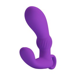 PRETTY LOVE - Cayla Fioletowa: Luksusowy Wibrujący Masażer Prostaty z 12 Funkcjami i Pamięcią
