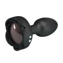 PRETTY LOVE Olman – Silikonowy Korek Analny z 10 Trybami Wibracji i Efektem LED