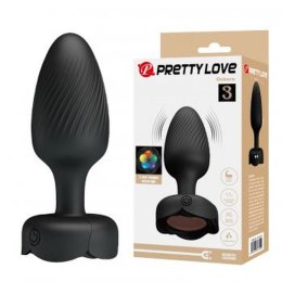 PRETTY LOVE Osborn – Wibrujący Korek Analny z 10 Trybami i LED