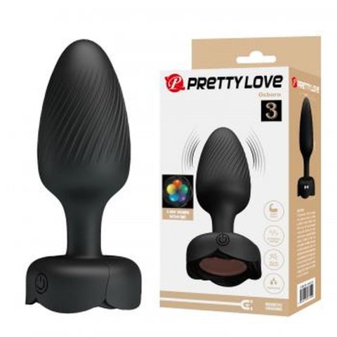 PRETTY LOVE Osborn – Wibrujący Korek Analny z 10 Trybami i LED