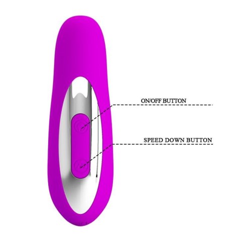 PRETTY LOVE Piper – Masażer Prostaty z 12 Funkcjami Wibracji i 12 Ustawieniami Fali Pulsacyjnej