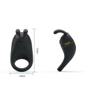 PRETTY LOVE – Wibrujący pierścień erekcyjny z królikiem, 7 funkcji, USB