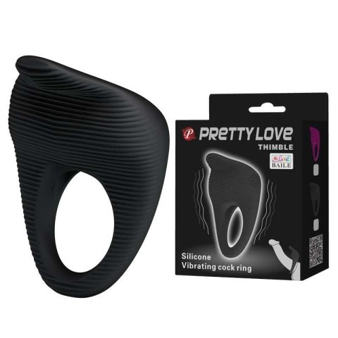PRETTY LOVE - THIMBLE: Wibrujący Pierścień Erekcyjny