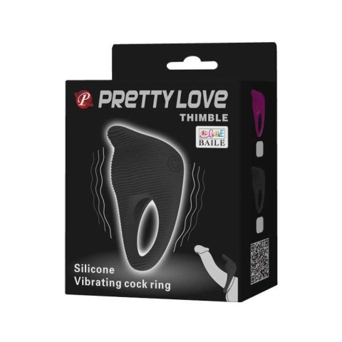 PRETTY LOVE - THIMBLE: Wibrujący Pierścień Erekcyjny