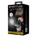 PRETTY LOVE - Wibrujący Pierścień na Penisa Jammy, 12 funkcji wibracji i 12 trybów lizania z pamięcią