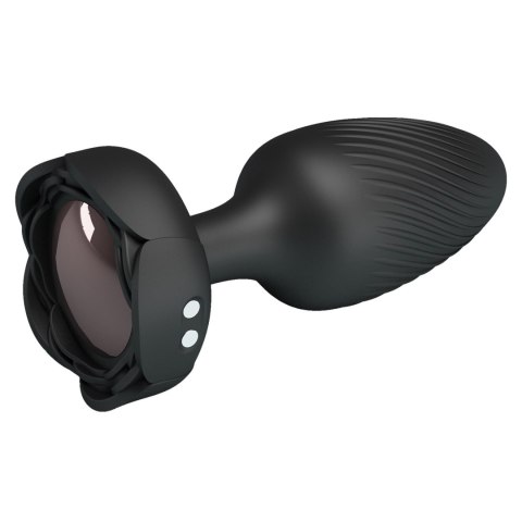PRETTY LOVE - Varian, wibracyjny korek analny LED, 10 trybów, silikonowy