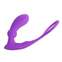 PRETTY LOVE Warren Purple – Pierścień Erekcyjny z Pilotem, 12 trybów Pulsacji i Wibracji