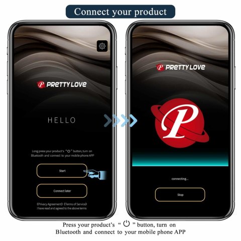 PRETTY LOVE Anthony – Inteligentny Wibrujący Korek Analny z Aplikacją