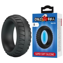 Crazy Bull Merritt - Supermiękki silikonowy pierścień erekcyjny