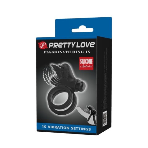 PRETTE LOVE - Pierścień Namiętności IX: 10 Intensywnych Funkcji Wibracji