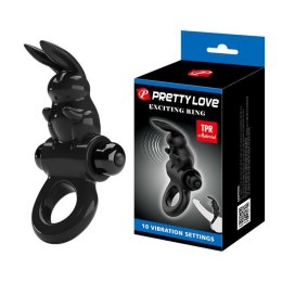 PRETTY LOVE – Ekscytujący Pierścień Wibrujący z 10 Funkcjami