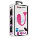 PRETTY LOVE - Fisherman Pink: Dyskretne jajeczko wibrujące z 12 programami i sterowaniem aplikacją