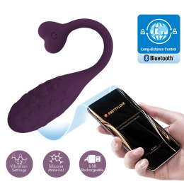 Pretty Love Fisherman Purple – Jajeczko wibrujące z aplikacją (12 trybów)