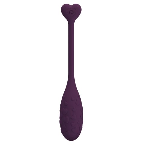 Pretty Love Fisherman Purple – Jajeczko wibrujące z aplikacją (12 trybów)