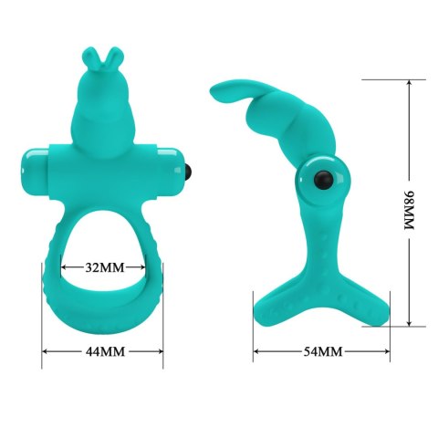 PRETTY LOVE - PASJONUJĄCY FIGGY: Wibracyjny Pierścień EreKcyjny z 10 Trybami