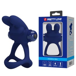 PRETTY LOVE – Pierścień Erekcyjny Buzzing Bunny z 10 Funkcjami Wibracji