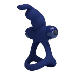 PRETTY LOVE - Pierścień erekcyjny „Buzzing Bunny” z 10 funkcjami wibracji