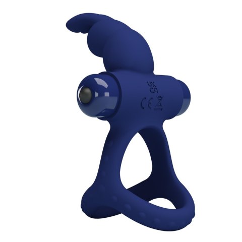 PRETTY LOVE - Pierścień erekcyjny „Buzzing Bunny” z 10 funkcjami wibracji
